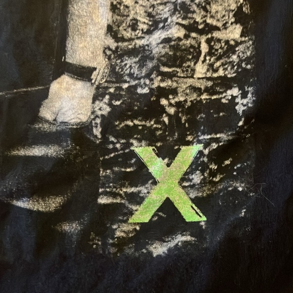 Ed Sheeran x tour European dates black tee size medium - Picture 2 of 6